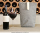 Jogo de Bolsa Porta Vinhos Smart Cinza I, Cinza | WestwingNow