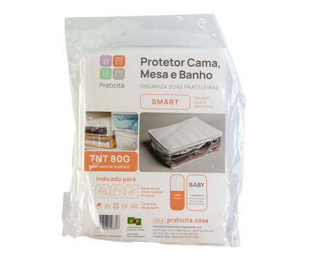 Jogo de Protetor para Roupas CaMeBa Smart Branco | WestwingNow