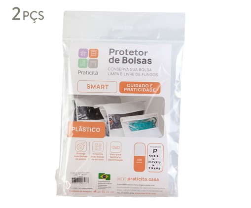 Jogo de Protetor de Bolsas para Closet Armário Pequeno Branco, Branco | WestwingNow