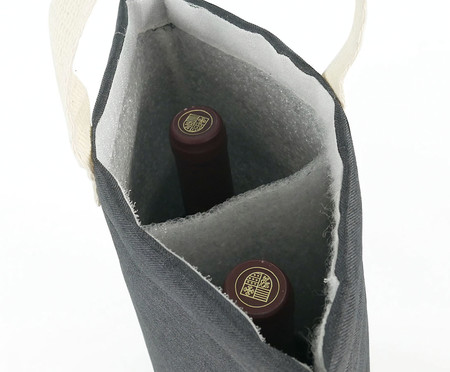 Jogo de Bolsa Porta Vinhos Smart Preto I | WestwingNow