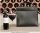 Jogo de Bolsa Porta Vinhos Premium Preto, Preto | WestwingNow