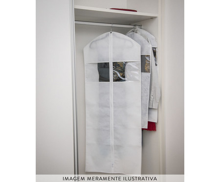 Capa para Vestido Smart Branco | WestwingNow