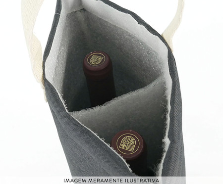 Bolsa Porta Vinhos Smart I Preto | WestwingNow