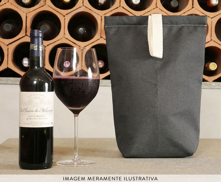 Bolsa Porta Vinhos Smart I Preto | WestwingNow