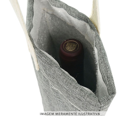 Bolsa Porta Vinhos Smart II Cinza | WestwingNow