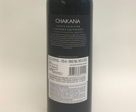 Vinho Chakana Estate Sel Cab Sauv - 750ml | WestwingNow