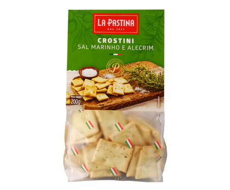 Biscoito de Sal Marinho e Alecrin Crostini It - 200G