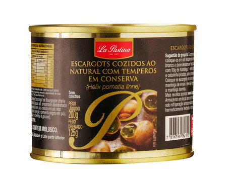 Escargot La Pastina sem Concha - 125G | Westwing