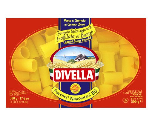 Massa Divella N° 080 Paccheri Napolitano - 500G, Colorido | WestwingNow