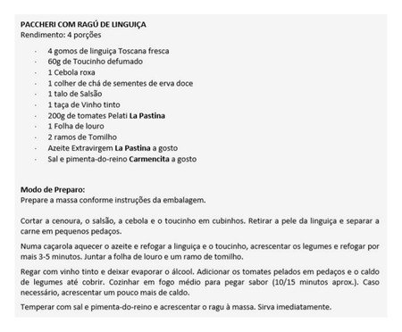Massa Divella N° 080 Paccheri Napolitano - 500G | Westwing