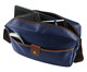 Bolsa Transversal For Men Azul e Marrom, Azul | WestwingNow