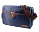 Bolsa Transversal For Men Azul e Marrom, Azul | WestwingNow