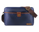 Bolsa Transversal For Men Azul e Marrom, Azul | WestwingNow