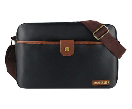 Bolsa Transversal For Men Marrom e Preta | WestwingNow