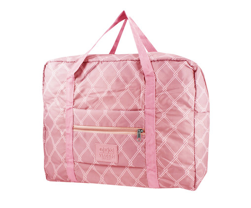 Bolsa de Viagem Dobrável Nellie Rosa, Rosa | WestwingNow