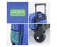 Mochila com Rodinhas Azul e Verde, Azul | WestwingNow