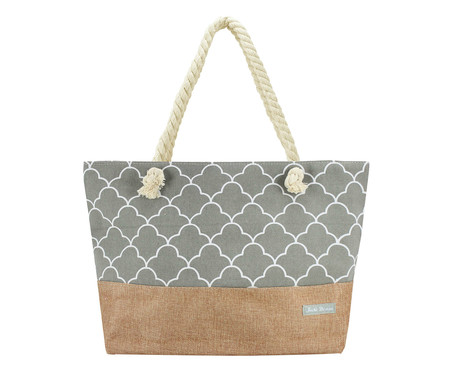 Bolsa de Praia Jacki Design Cinza