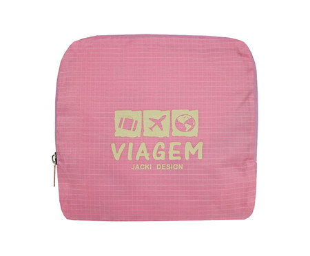 Bolsa de Viagem Dobrável Yep Rosa | WestwingNow