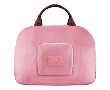 Bolsa de Viagem Dobrável Yep Rosa | WestwingNow