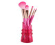 Jogo de Pincéis com Suporte Beauty Pink, Rosa | WestwingNow