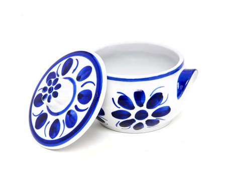Cumbuca com Tampa Azul Colonial | Westwing