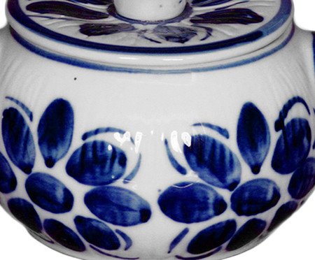 Cumbuca com Tampa Azul Colonial | Westwing
