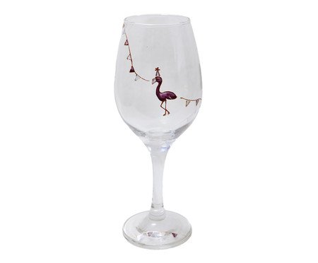 Taça Uno Flamingo Roxo
