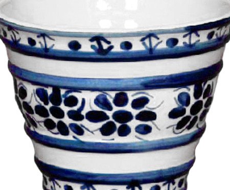 Mini-Vaso Cachepot Azul Colonial | Westwing