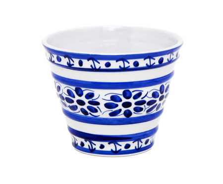 Mini-Vaso Cachepot Azul Colonial