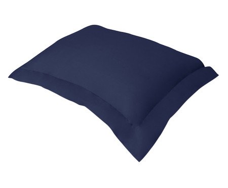 Fronha Acetinada Naturalle Azul Marinho 300 Fios | Westwing