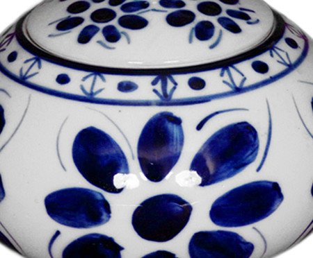 Pote Decorativo Azul Colonial | Westwing