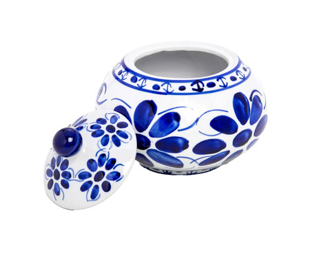 Pote Decorativo Azul Colonial