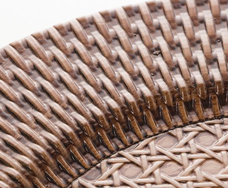 Jogo de Sousplats Rattan Marrom | Westwing