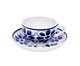 Xícara de Café e Pires Azul Vintage, Azul | WestwingNow