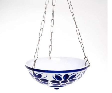Vaso Cuia Suspenso Azul Colonial | Westwing