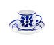 Xícara de Café e Pires Azul Floral, Azul | WestwingNow