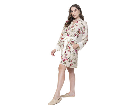 Robe Curto Orquídea Creme