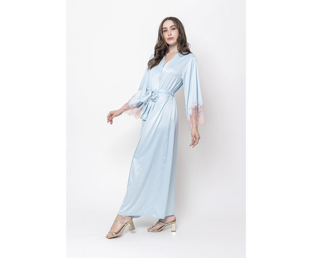 Robe Longo Azul | WestwingNow