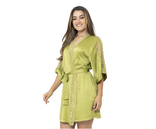 Robe Curto Verde Oliva, Verde | WestwingNow