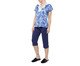 Pijama Pescador Folhas Azul, Azul | WestwingNow