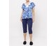 Pijama Pescador Folhas Azul, Azul | WestwingNow