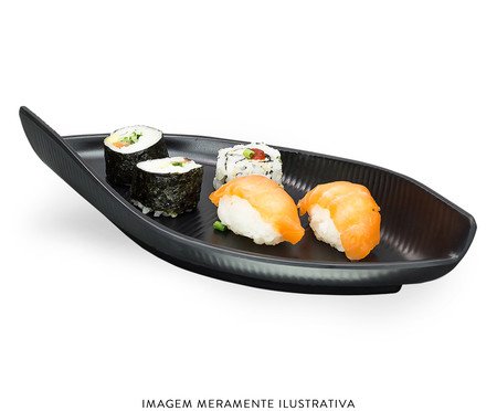 Travessa para Sushi Megg - Preta | WestwingNow