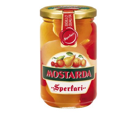 Mostarda Frutas em Conserva (Pêssego, Figo, Pera, Cereja) - 380G | Westwing