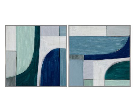 Jogo de Quadros Aventurier Patient | Westwing