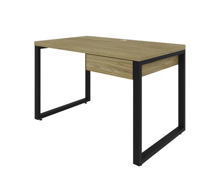 Mesa Yon Operacional com Gaveta Vermont Oak | Westwing