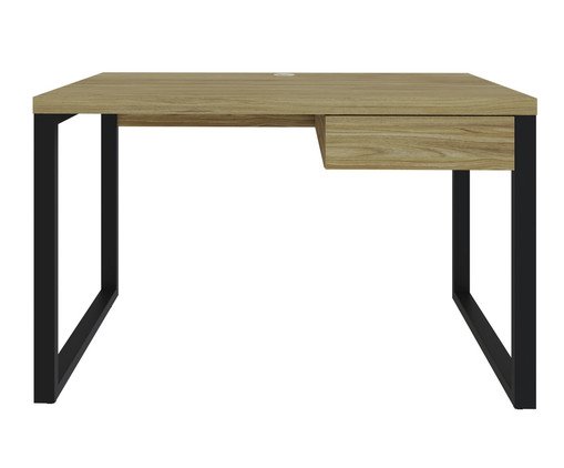 Mesa Yon Operacional com Gaveta Vermont Oak, multicolor | WestwingNow