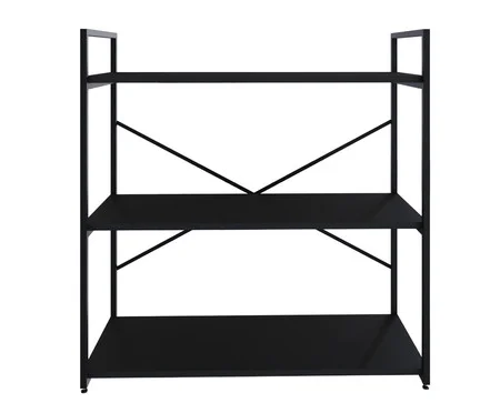 Estante com 03 Prateleiras Preto