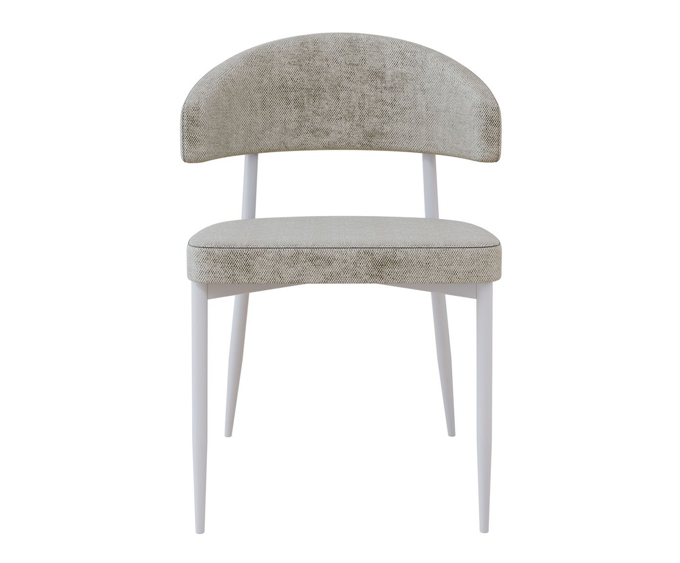 Cadeira Bless Fixa Lautrec Off-White e Branco Fosco | Westwing