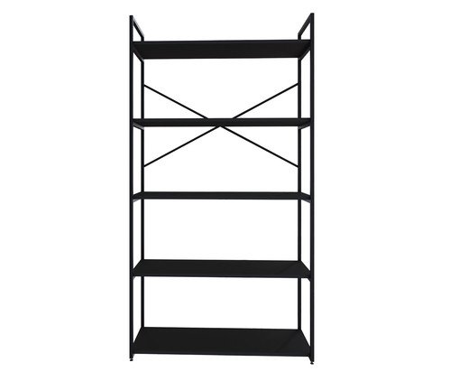 Estante com 05 Prateleiras Yon Yoeo Preto, multicolor | WestwingNow