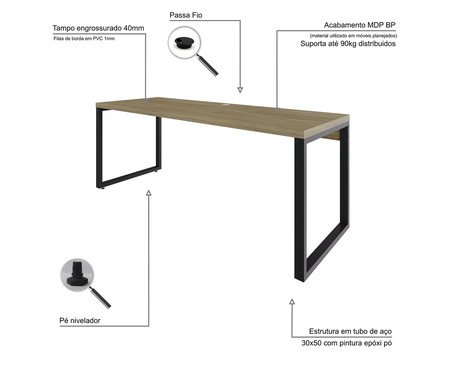 Mesa Yon Presidente Vermont Oak | Westwing